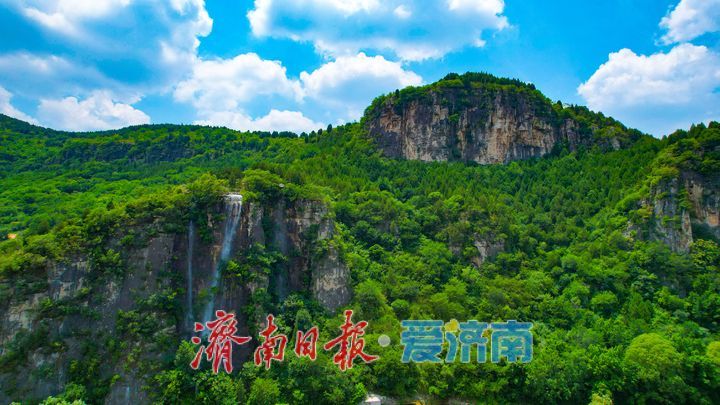 柳埠玉水画廊铺展南山夏日清凉长卷