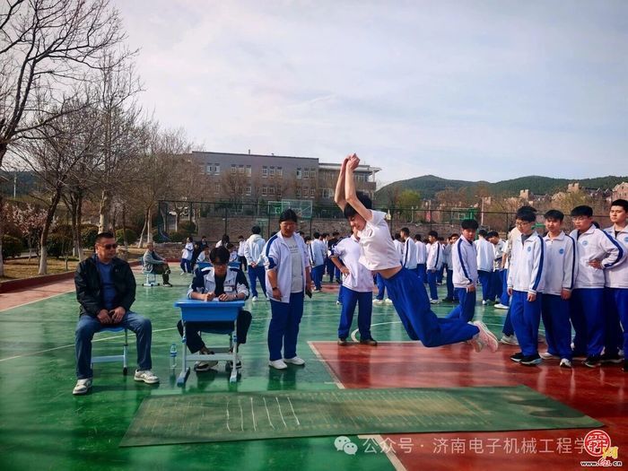 健康校园丨济南电子机械工程学校开展2026年春季体质健康测试