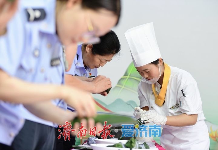 民俗迎端午，趵突粽飘香