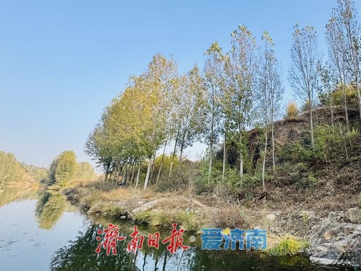 一年四季 泉在济南丨通天河畔秋意浓 山水如画醉人心