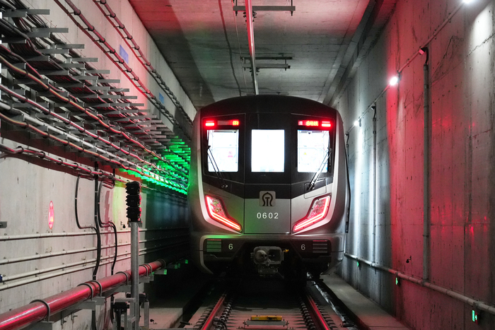 项目强省会｜济南轨道交通6号线东段开启空载试运行 年底前开通运营