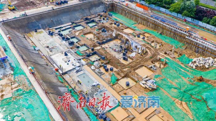 项目强省会｜筑牢产业载体根基 济南贯月新质谷二期建设稳步向前