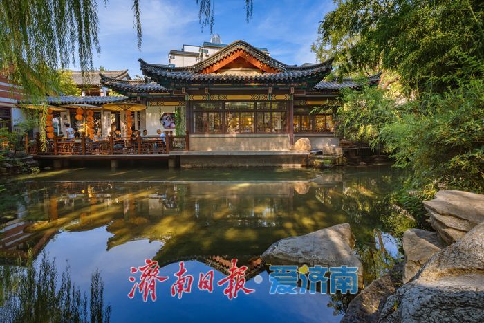 一年四季 泉在济南丨趵突泉水位攀升至28.92米，景区瀑布景点成为新打卡亮点