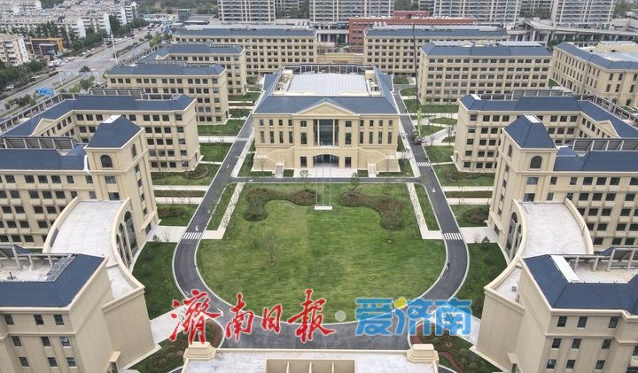 济南盛福片区这座高中本月底前建成