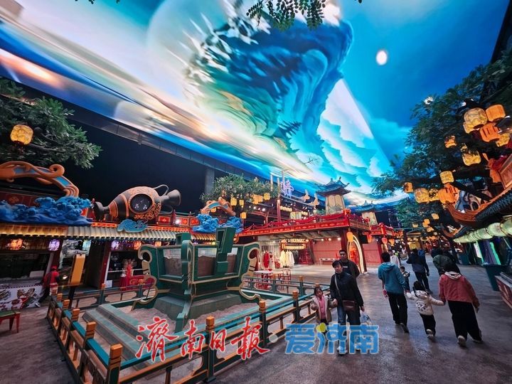 一年四季 泉在济南丨流光映黄河 夜景醉游人