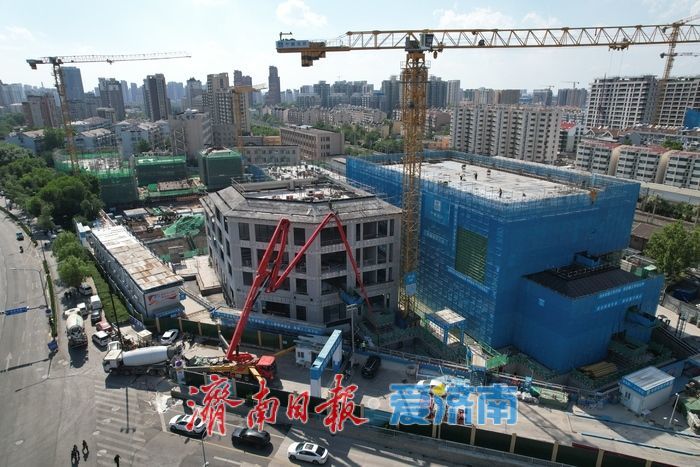 角楼庄A地块项目轮廓初现，老城更新再提速