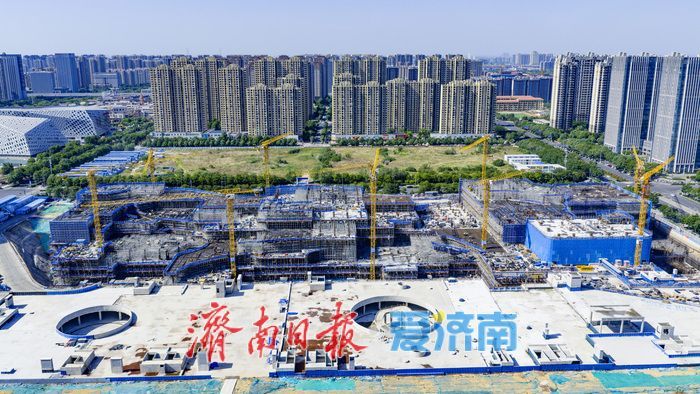 进度刷新！山东最大第四代万达广场加速崛起
