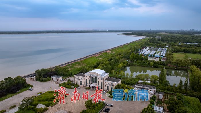 一年四季 泉在济南丨白鹭点波 绿树环抱 济南玉清湖再现“天空之镜”美景