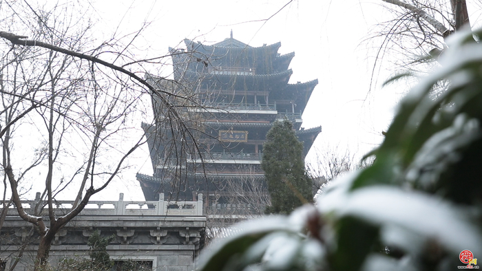 泉城雪韵丨一城水墨丹青