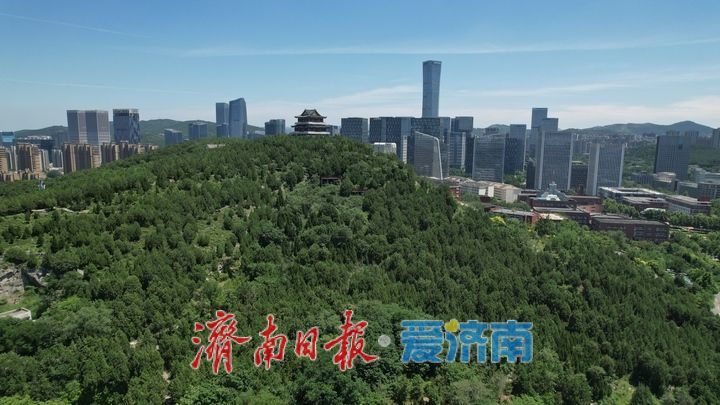 雨歇风霁万象新 济南高新区邂逅绝美晴空