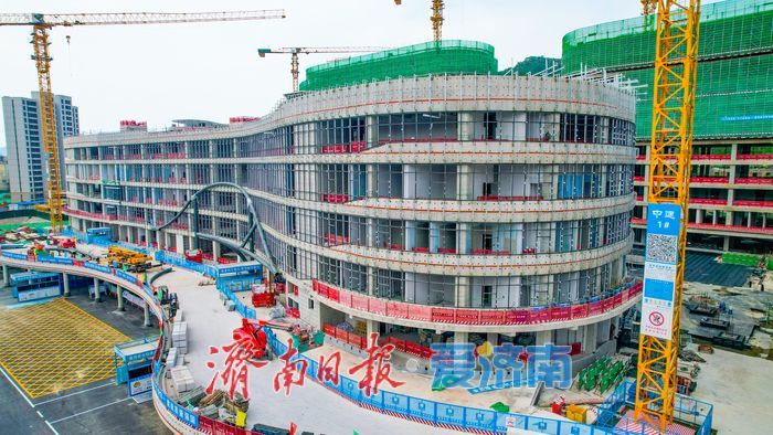 项目强省会｜南部城区医疗资源迎来扩容，济南市一院新院区加速建设