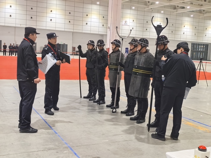 济南举办保安技能大赛，校园应急处置大比武成亮点