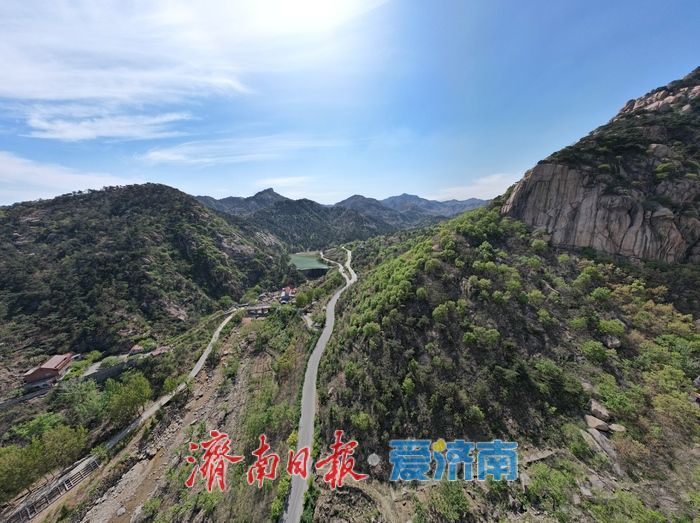 春日香山生态美 山水诗意醉游人