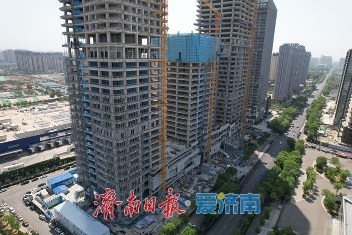项目强省会｜济南万融云城二期项目进入建设冲刺阶段