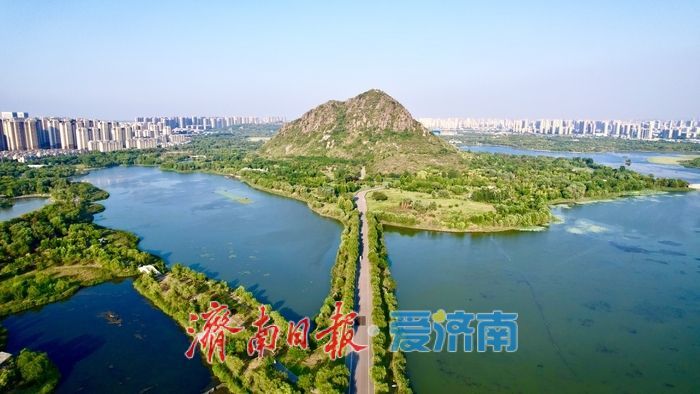 秋染华山湖 绘就泉城生态宜居画卷
