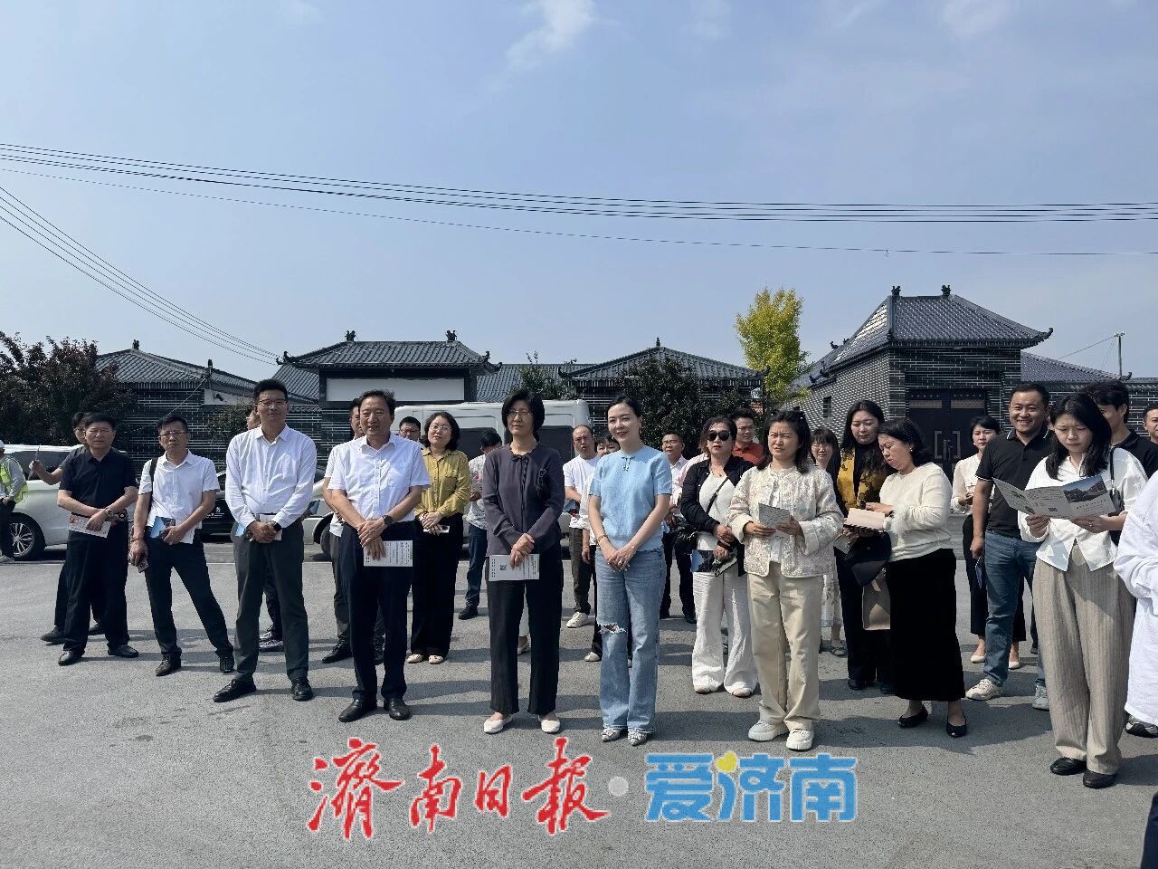 济南市工商联组织商协会会员企业赴济阳区泉韵乡居片区项目考察调研