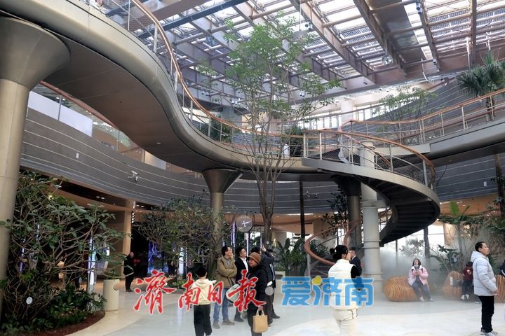 黄河畔的冬日宝藏地！温室花园、宋词演艺成游客新宠