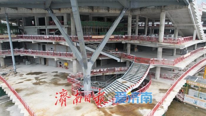 冲刺文化标杆！济南CBD华润C2地块（剧院）建设持续推进