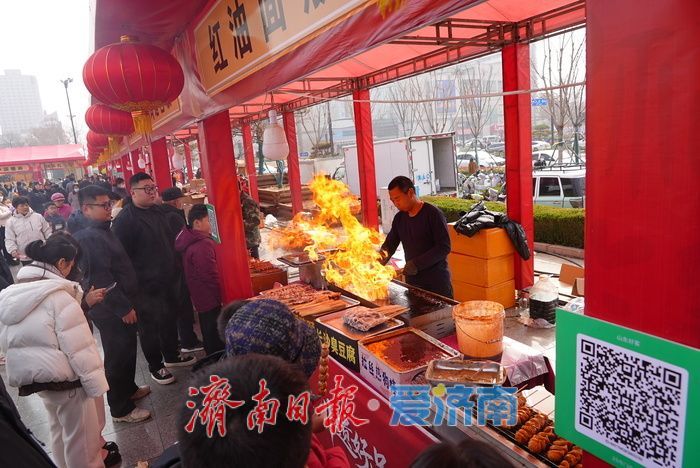 逛非遗好品大集 品泉城烟火年味