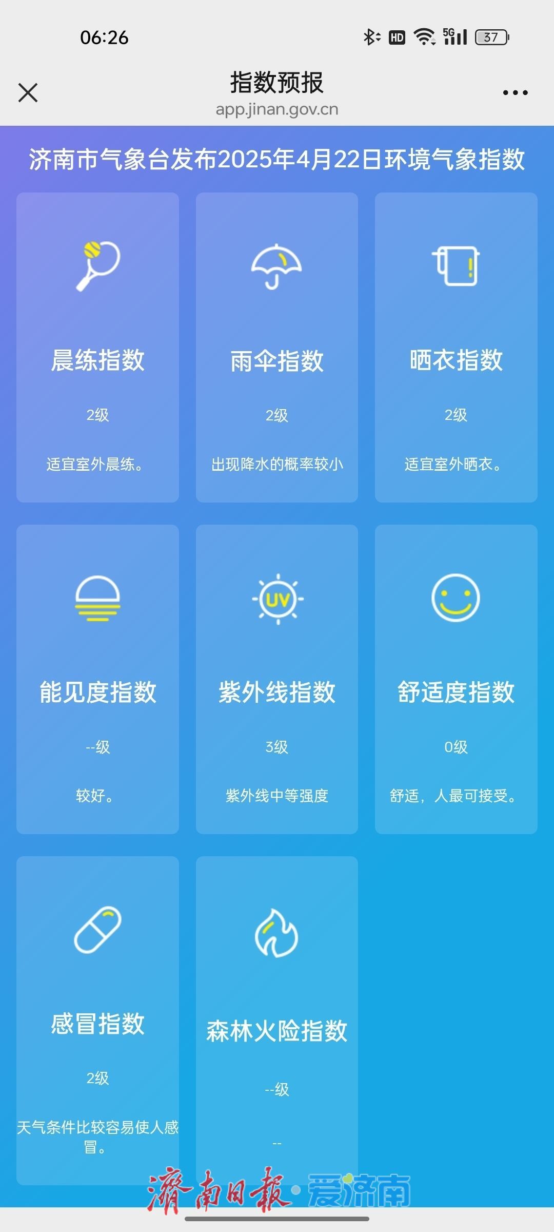 春雨赴约，今晨济南最低气温降至13℃