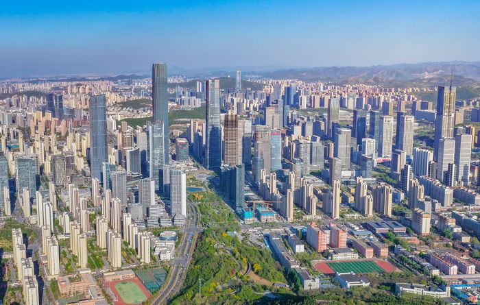 截至目前，济南CBD片区实际入驻使用率达77%