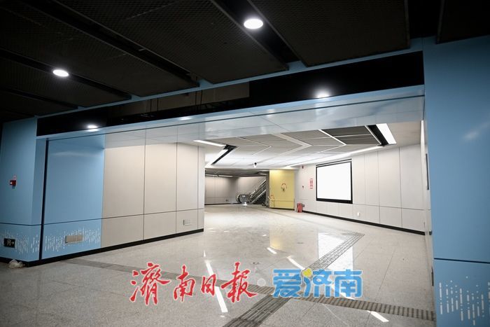 颜值拉满！济南轨道交通6号线山东会展中心站实景渐显