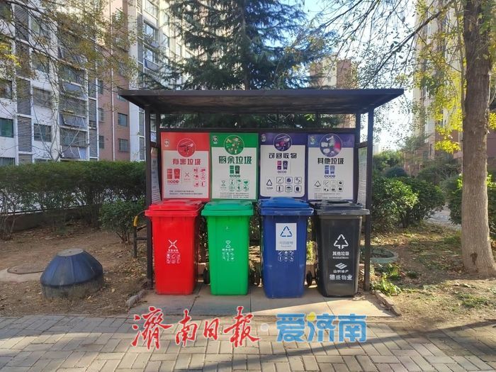 历城区新建改建57处垃圾分类房亭 绘就绿色宜居新图景