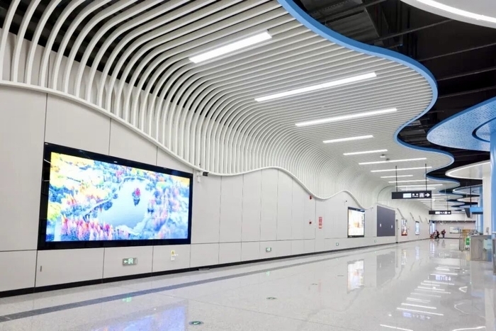 济南地铁4、8号线和6号线东段车站实景图又“上新”