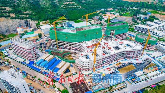 项目强省会｜南部城区医疗资源迎来扩容，济南市一院新院区加速建设