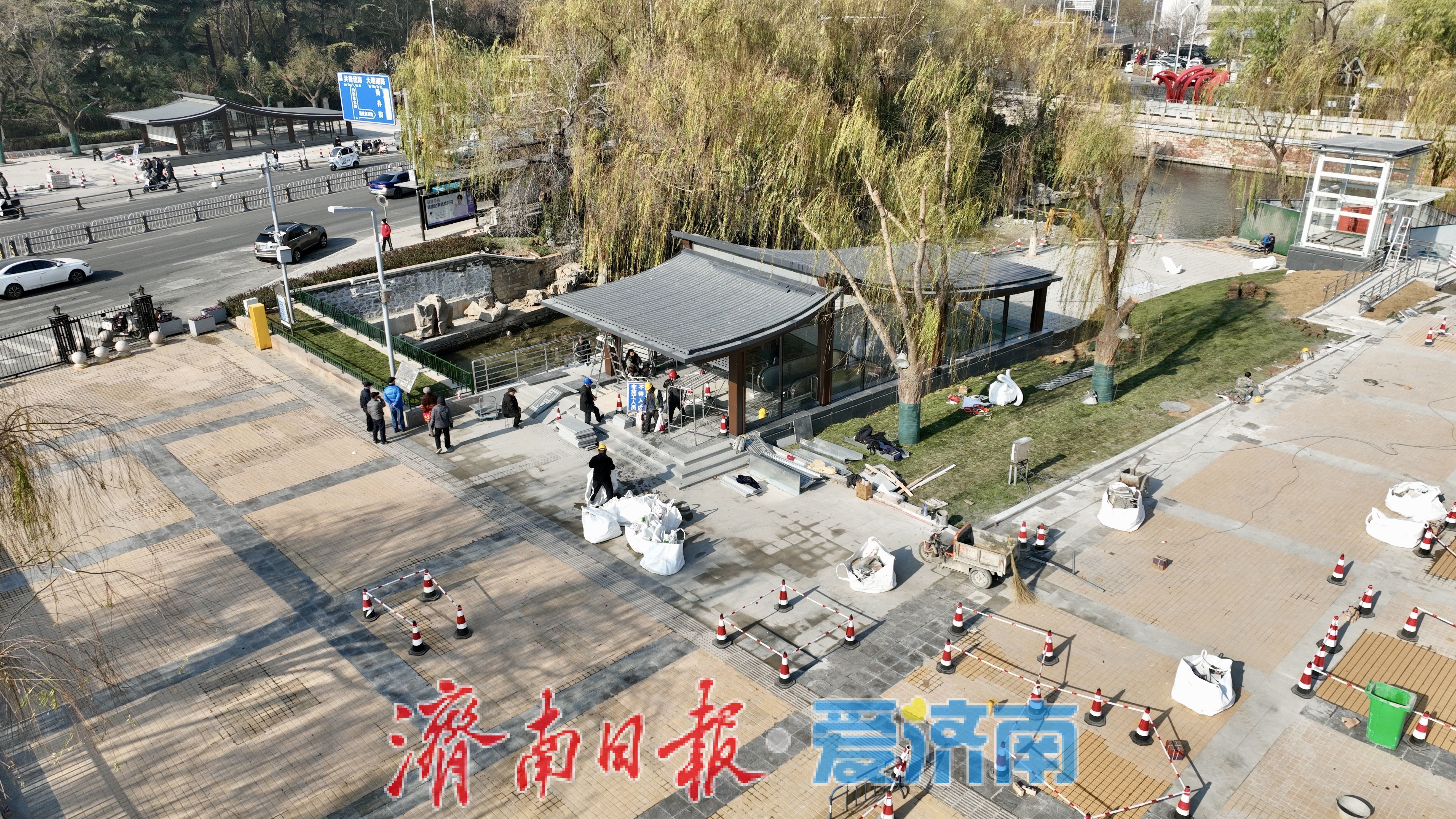 泉城广场至趵突泉地下通道亮相，通行新体验即将到来