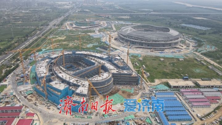项目强省会｜济南黄河体育中心项目三大场馆进入装修阶段