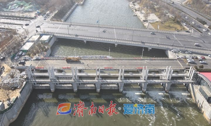 济南小清河洪园节制闸将启动修缮