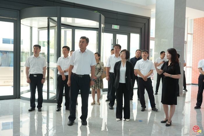 章丘区委书记马志勇带队到周村区对接一体化发展工作