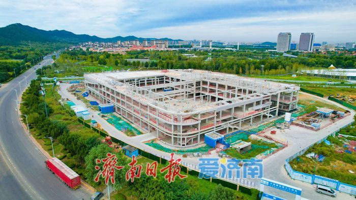 项目强省会丨济南高新东区全民健身中心项目加速建设