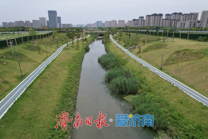 项目强省会｜济南龙脊河公园改造工程有序推进，预计7月中旬以崭新面貌开放