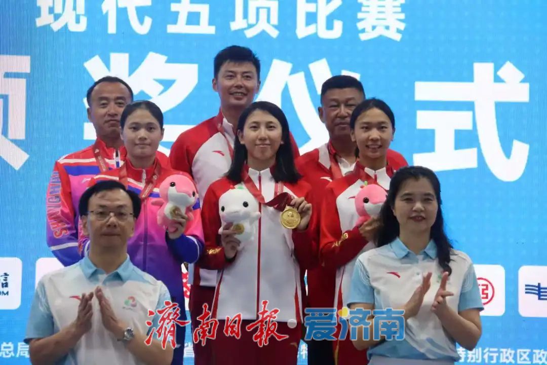 十五运山东首金来了！张明煜夺得现代五项（老五项）女子个人金牌