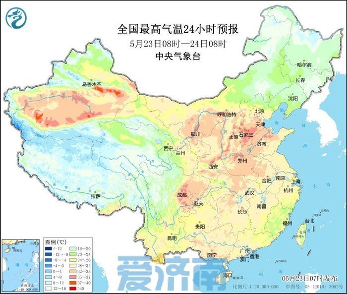 气温冲高回落！明日济南最高温31℃ 雷阵雨+7~9级风贯穿周末