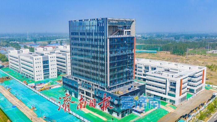 项目强省会｜济南起步区黄河科创中心西区进入收尾阶段 预计2026年6月交付