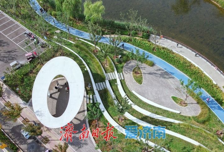 国庆假期打卡滨河活力湾，济南北湖片区再添滨水休闲空间