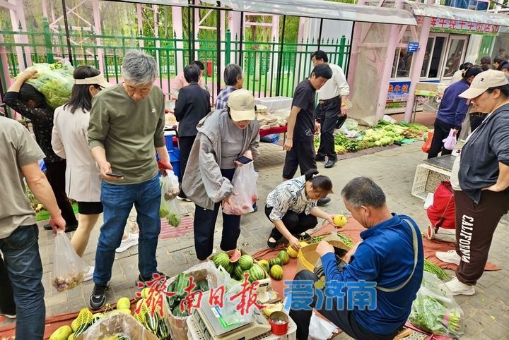 逛早市 体验独具济南味儿的烟火气