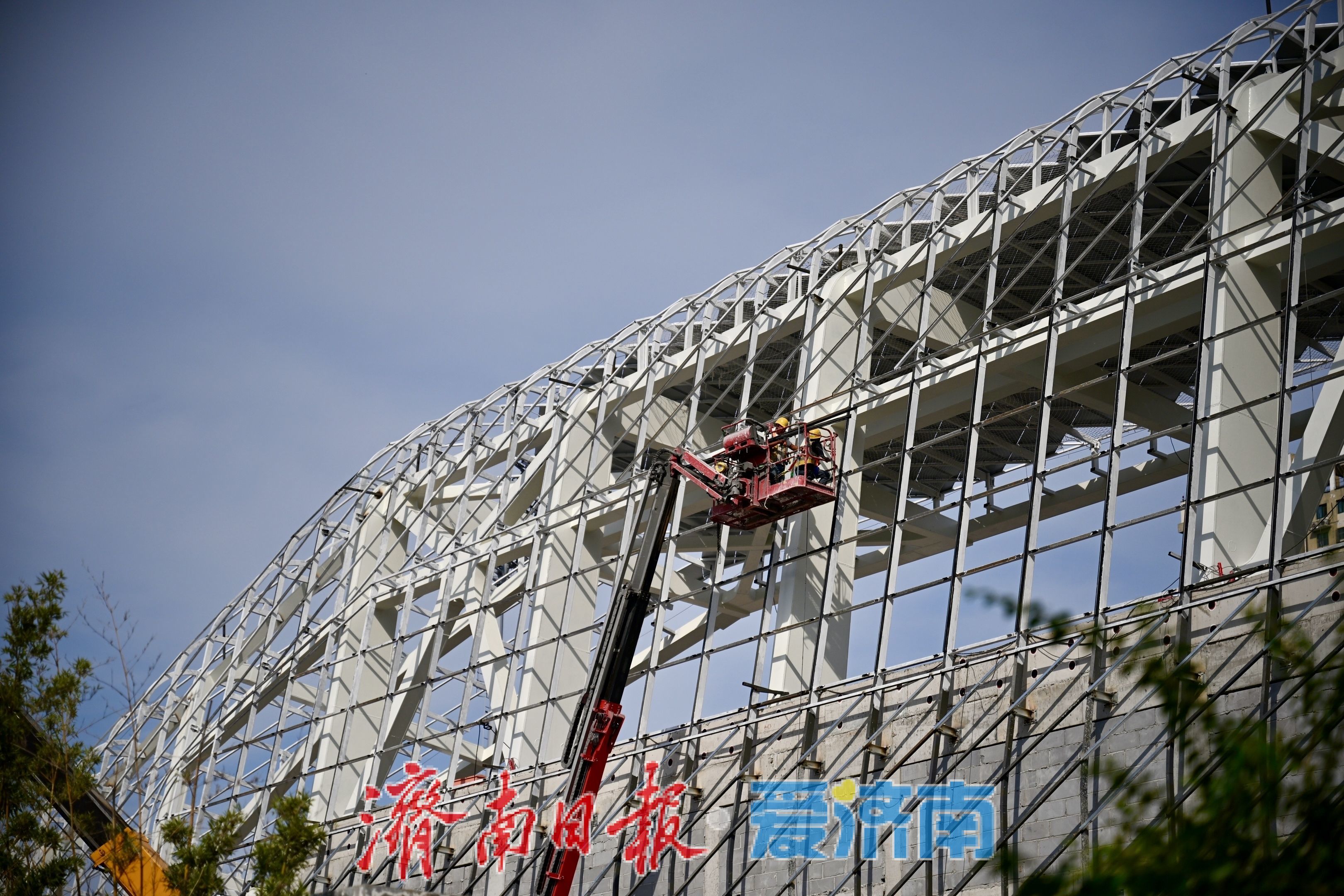 槐荫全民健身中心项目稳步推进 家门口“一站式”健身圈加速成型