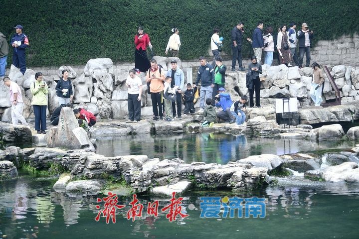 一年四季 泉在济南丨“国庆”8连涨逼近30米大关，黑虎泉水位达到3年来最高