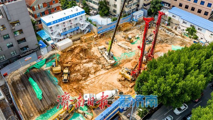 齐鲁医院医技综合楼开工建设 百年三甲再启扩容升级
