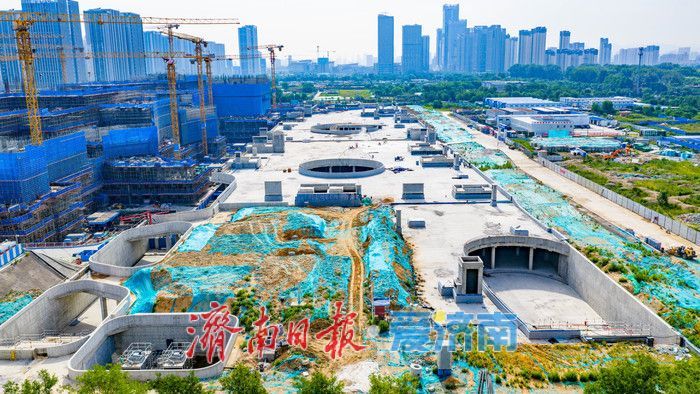 赋能西部商圈提质升级 济南西客站B-5地下商业项目建设初具规模