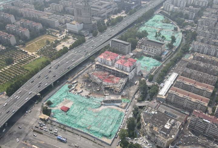 洪楼广场片区城市更新 全福河东地块拆迁有序推进