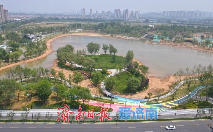 项目强省会｜济南彩虹湖公园陆地区域部分试开放