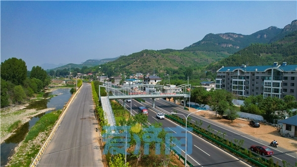 最新进展！过街天桥已基本完工，省道103旅游公路还将新增多个驿站