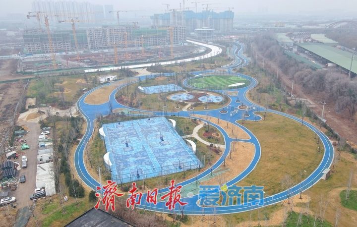 项目强省会｜济南丁太鲁绿带公园一期建设完工，竣工验收后即可开放