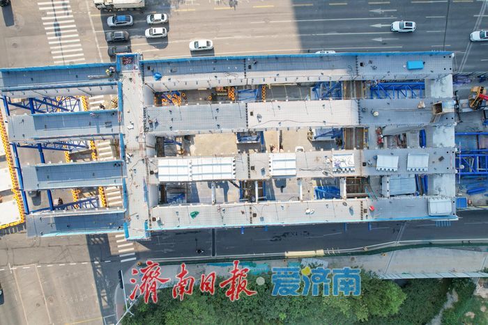 济南凤凰黄河大桥南延工程提速攻坚 年底将实现主桥结构贯通！