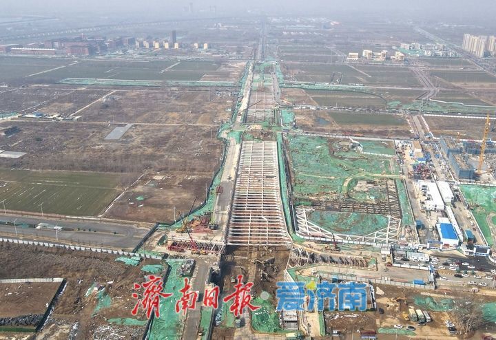 项目强省会｜黄河大道二期基础设施建设加速推进